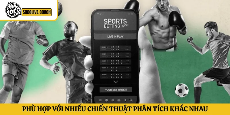 Phù hợp với nhiều chiến thuật phân tích khác nhau